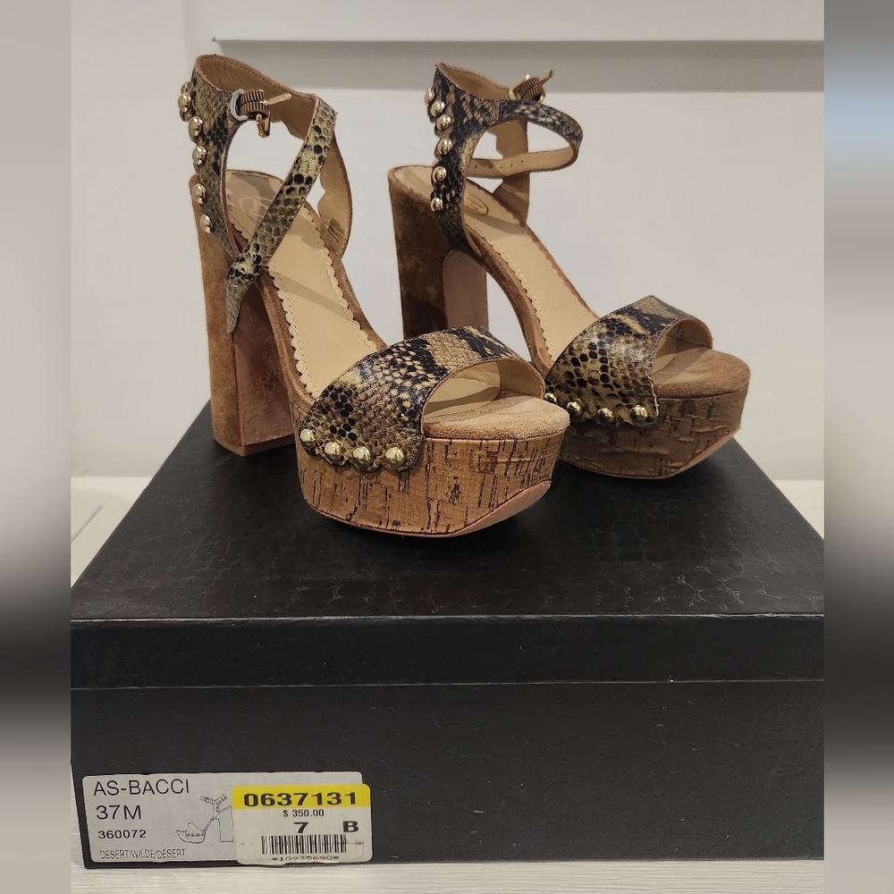 ASH Bacci Heels Desert